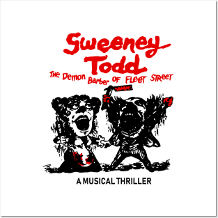 Sweeney Todd Posters and Art